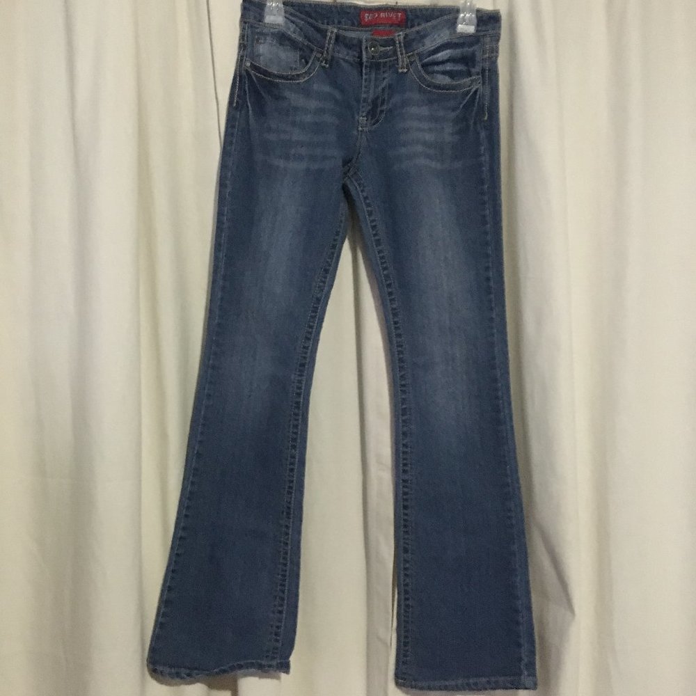 Red Rivet Jeans Size 5 Junior